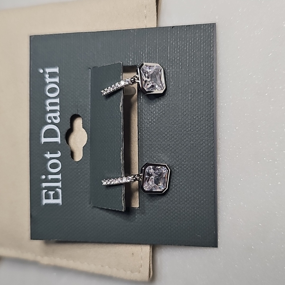 Eliot Danori Silver Crystal Earrings